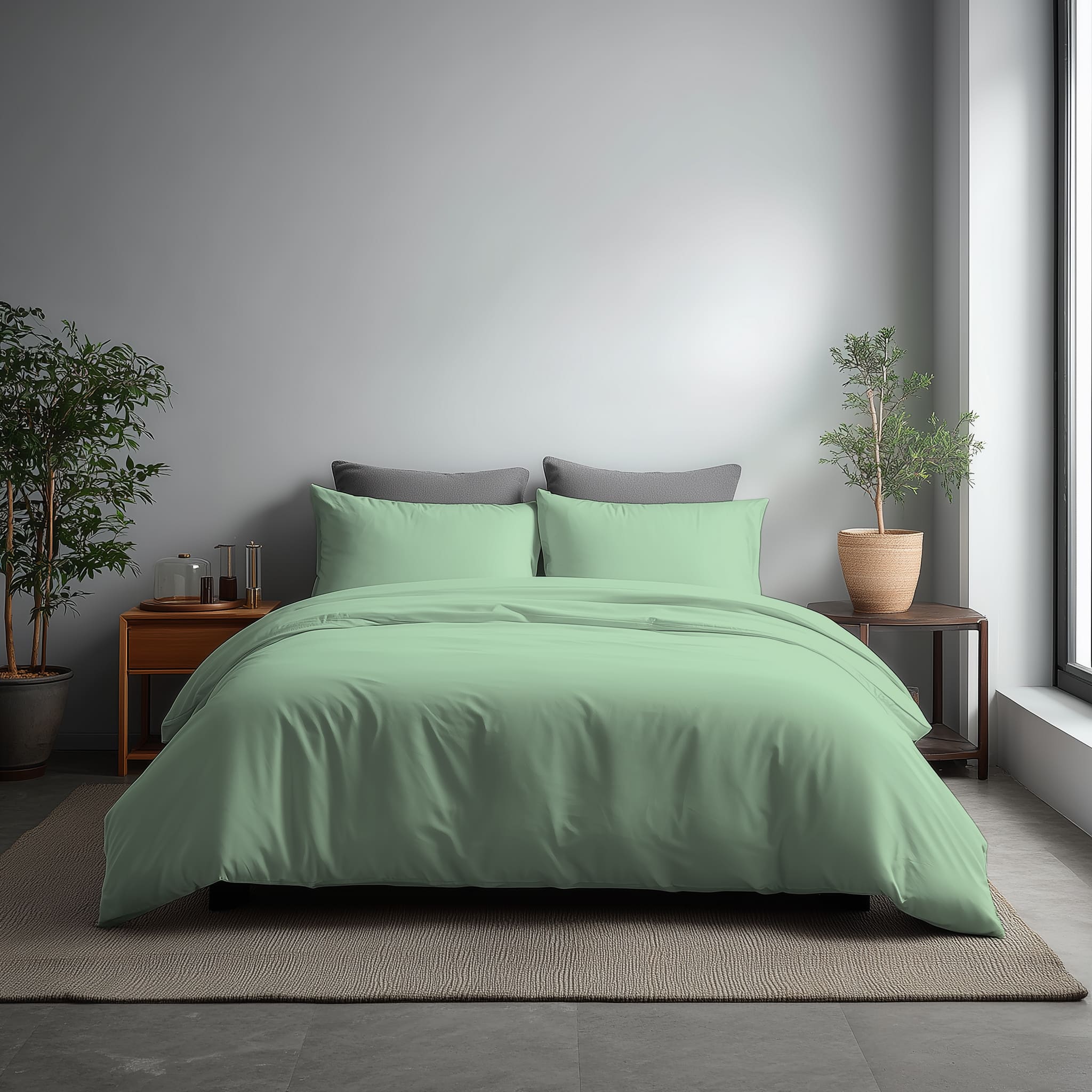 Microfibre Soft Touch Duvet Cover And Pillowcase/s Set Bed Linen