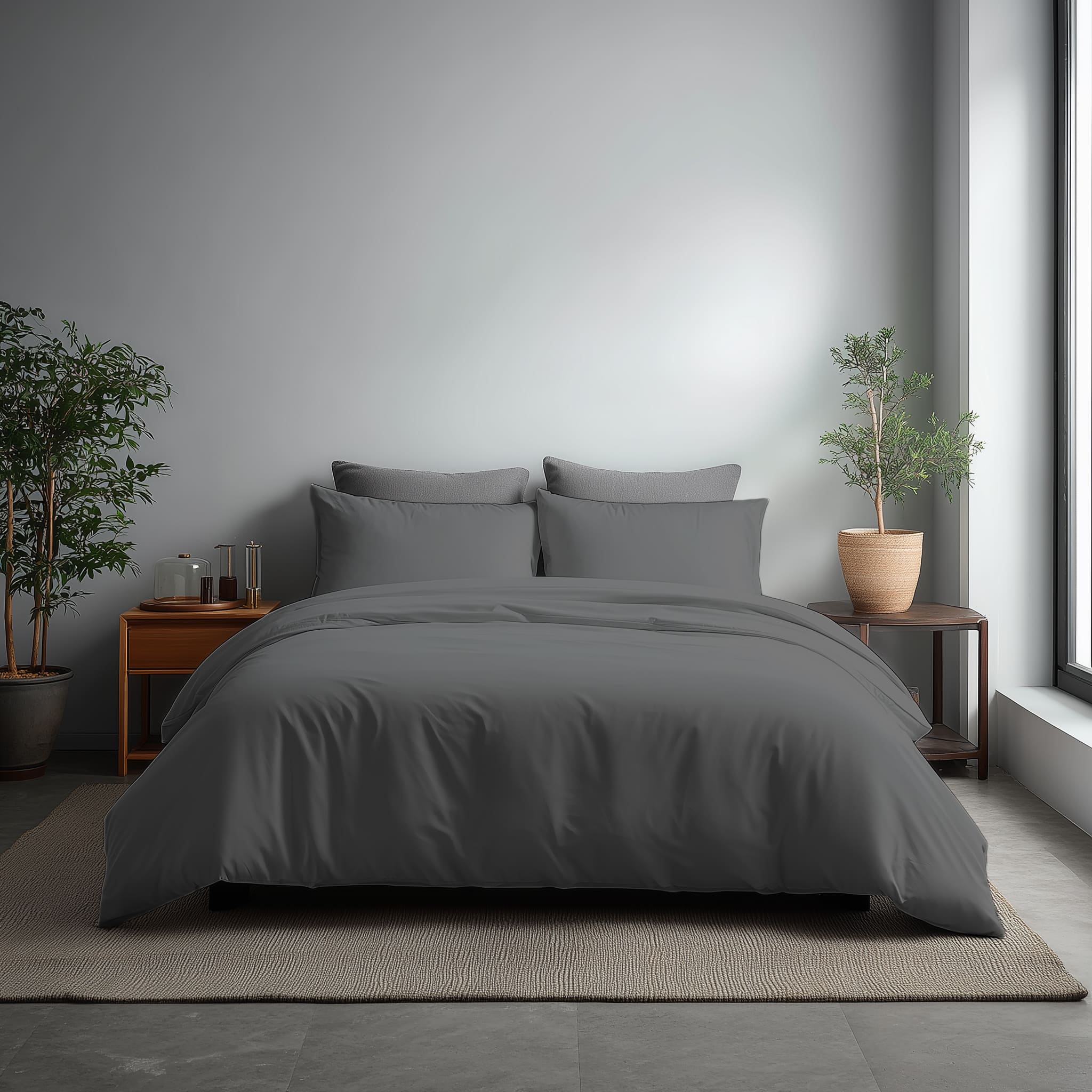 Microfibre Soft Touch Duvet Cover And Pillowcase/s Set Bed Linen