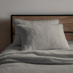Teddy Bear Fleece Super Soft Cosy Pillow Case Pair