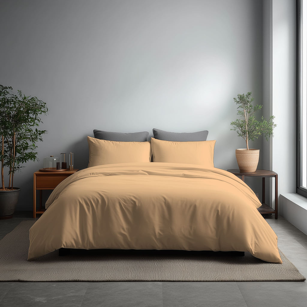 Microfibre Soft Touch Duvet Cover And Pillowcase/s Set Bed Linen