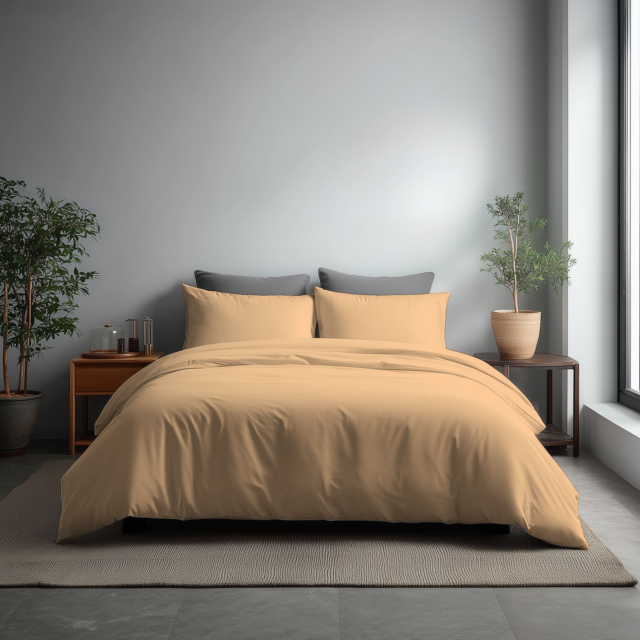 Microfibre Soft Touch Duvet Cover And Pillowcase/s Set Bed Linen