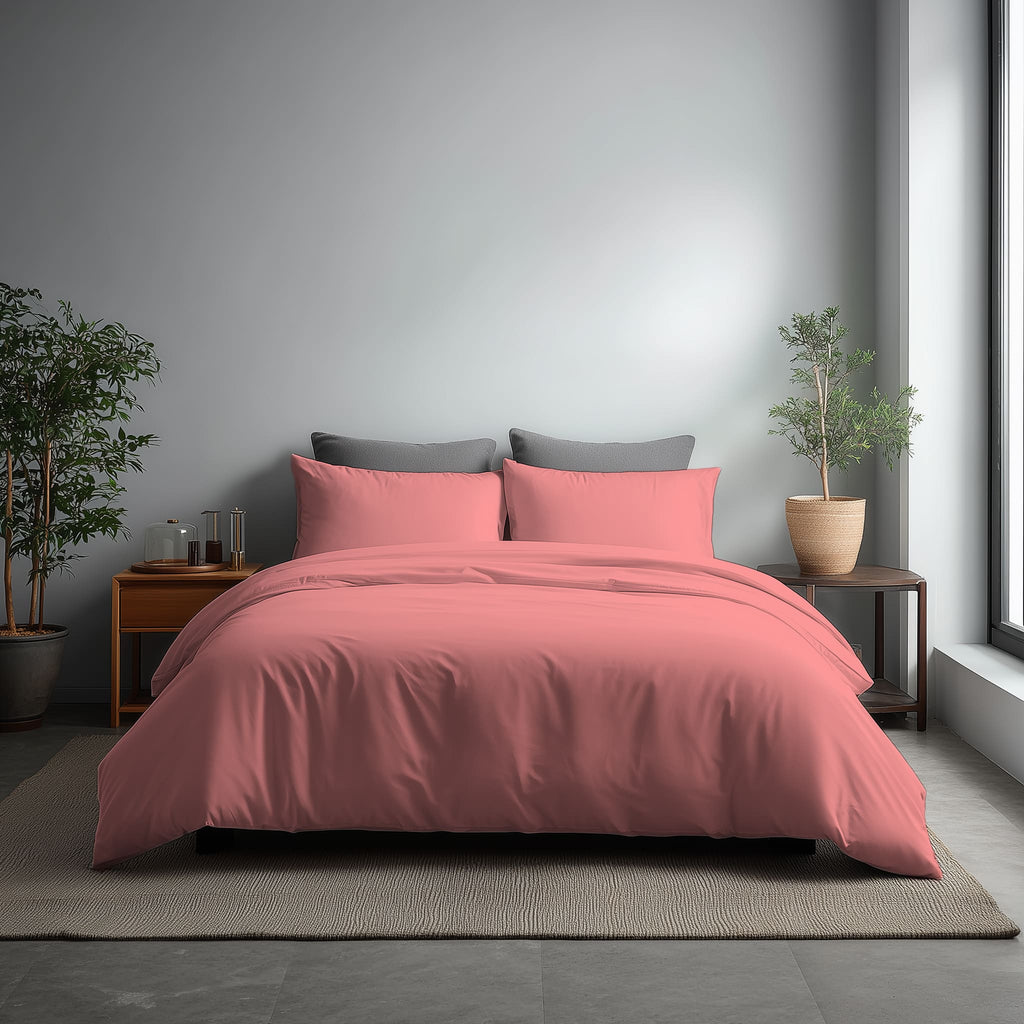 Microfibre Soft Touch Duvet Cover And Pillowcase/s Set Bed Linen