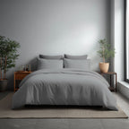 Microfibre Soft Touch Duvet Cover And Pillowcase/s Set Bed Linen