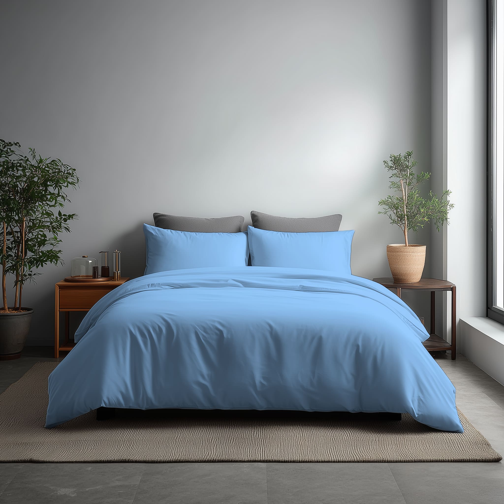 Microfibre Soft Touch Duvet Cover And Pillowcase/s Set Bed Linen