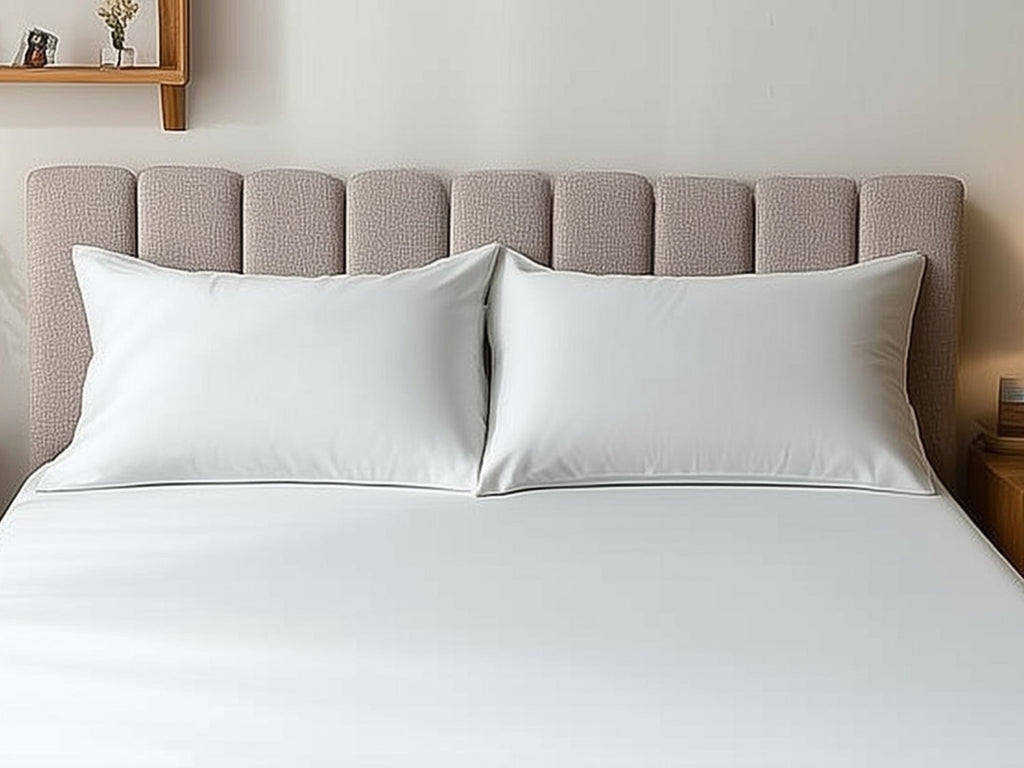 Microfibre Soft Touch Plain Dyed Housewife Pillowcase Pair