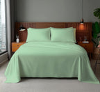 Microfibre Soft Touch Flat Sheet Plain Dyed Bed Linen
