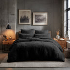 Teddy Bear Fleece Duvet Cover & Pillow Case Set