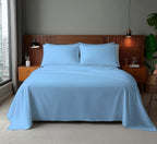 Microfibre Soft Touch Flat Sheet Plain Dyed Bed Linen