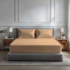 Microfibre Soft Touch Fitted Sheet 40cm Extra Deep Skirt Plain Dyed Bed Linen