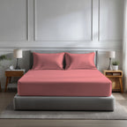 Microfibre Soft Touch Fitted Sheet 40cm Extra Deep Skirt Plain Dyed Bed Linen