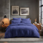 Teddy Bear Fleece Duvet Cover & Pillow Case Set