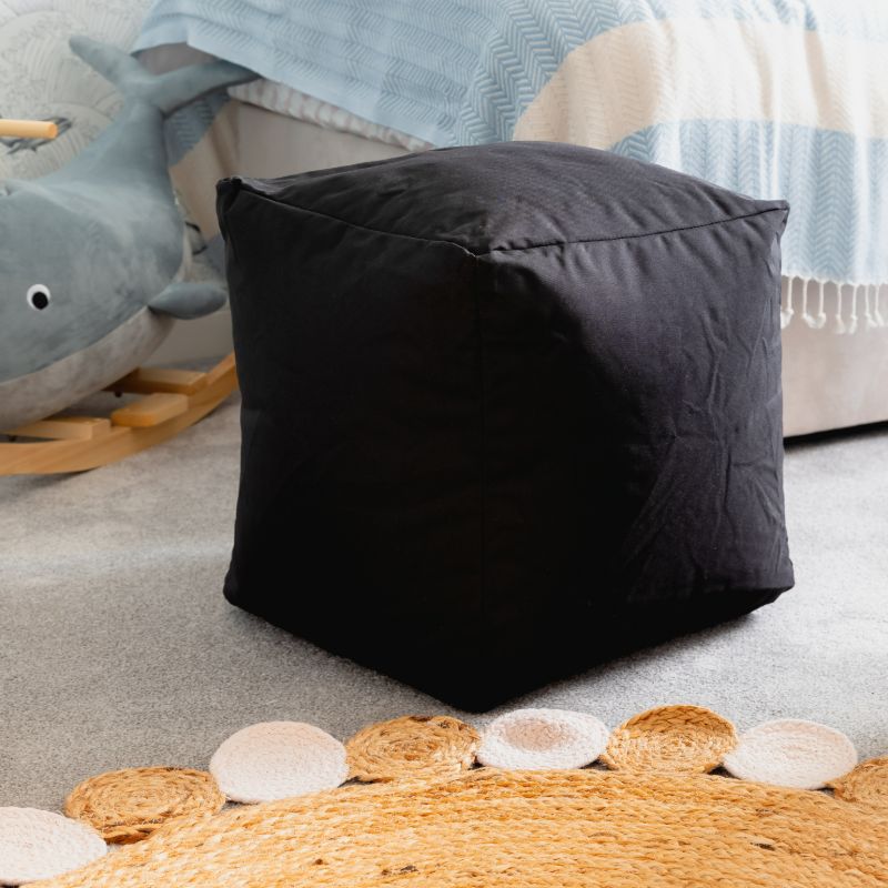 Waterproof Cube Indoor Outdoor Bean Bag Foot Stool Pouffe