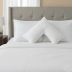 Microfibre Soft Touch V Shape Satin Stripe Pillowcase
