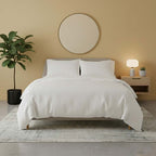Flannelette Cotton Duvet Cover Set Soft Brushed Warm Bedding Set