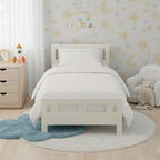 Flannelette Cotton Cot Bed Duvet Cover Set Brushed Warm Bedding Set