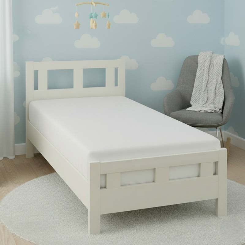 Flannelette Cot Bed Fitted Sheet Soft Brushed Cotton Bedding Comfort
