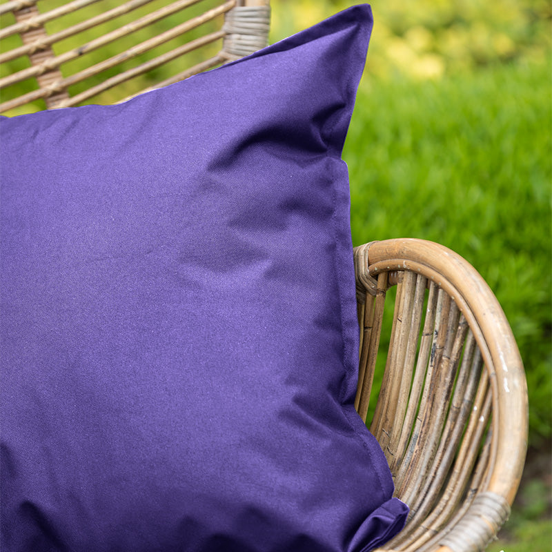 Waterproof Outdoor Garden Patio Cushion Cover And Inner Square Pack Of 2 or 4